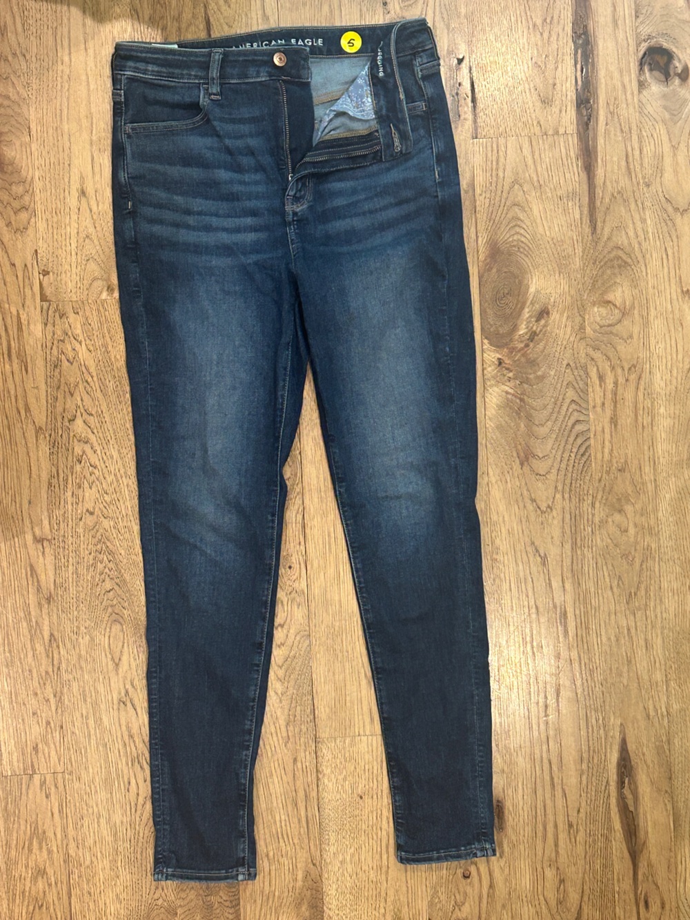 American Eagle Outfitters Dark Blue Skinny Jeans